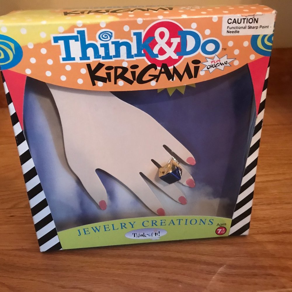 Vintage Think & Do Kirigami  Jewel Creations for kids New